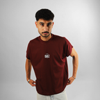 BURGUNDY NIGHT CULTURE SLEEVELESS TEE