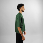 BLANK BOXY TEE IN TEAL