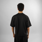 BLANK BOXY TEE IN BLACK