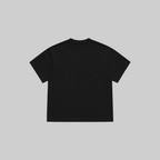 BLANK BOXY TEE IN BLACK