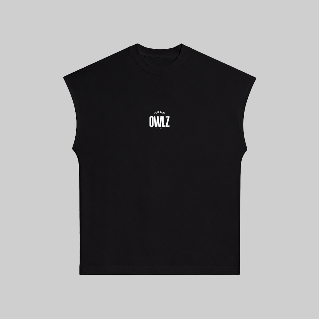 BLACK NIGHT CULTURE SLEEVELESS TEE