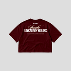 UNKNOWN HOURS BOXY TEE
